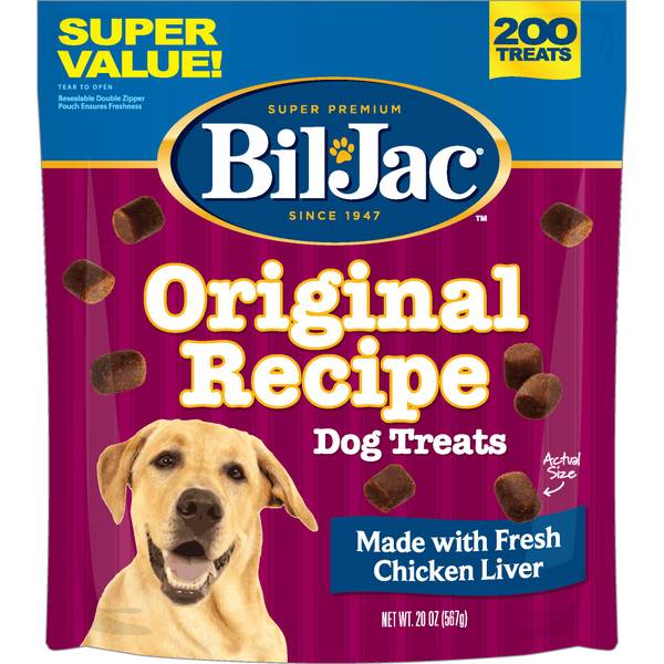 Bil-Jac Original Recipe Dog Liver Treats, 20 ounce package