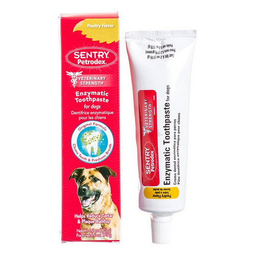 Petrodex Enzymatic Poultry Flavor Toothpaste for Dogs, 6 oz size