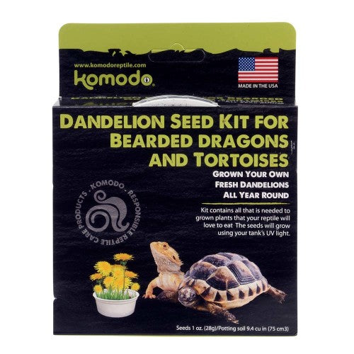 Komodo Grow Your Own Dandelion Reptile Food Kit
