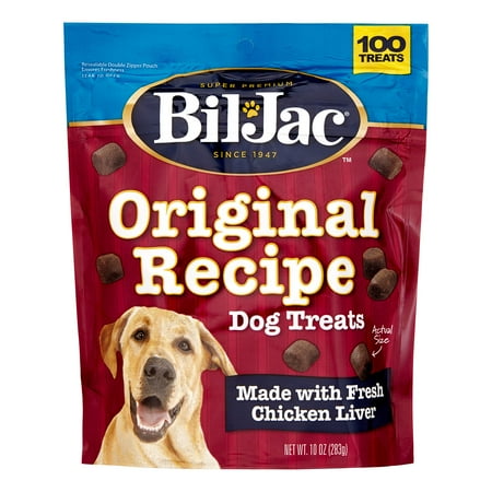Bil-Jac Original Recipe Dog Liver Treats, 10 ounce package