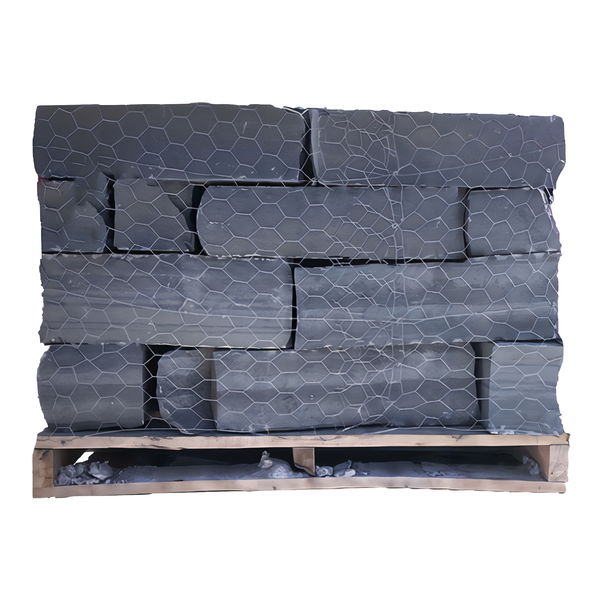 Colonial Blue Guillotine Wall Stone - 4"-6"