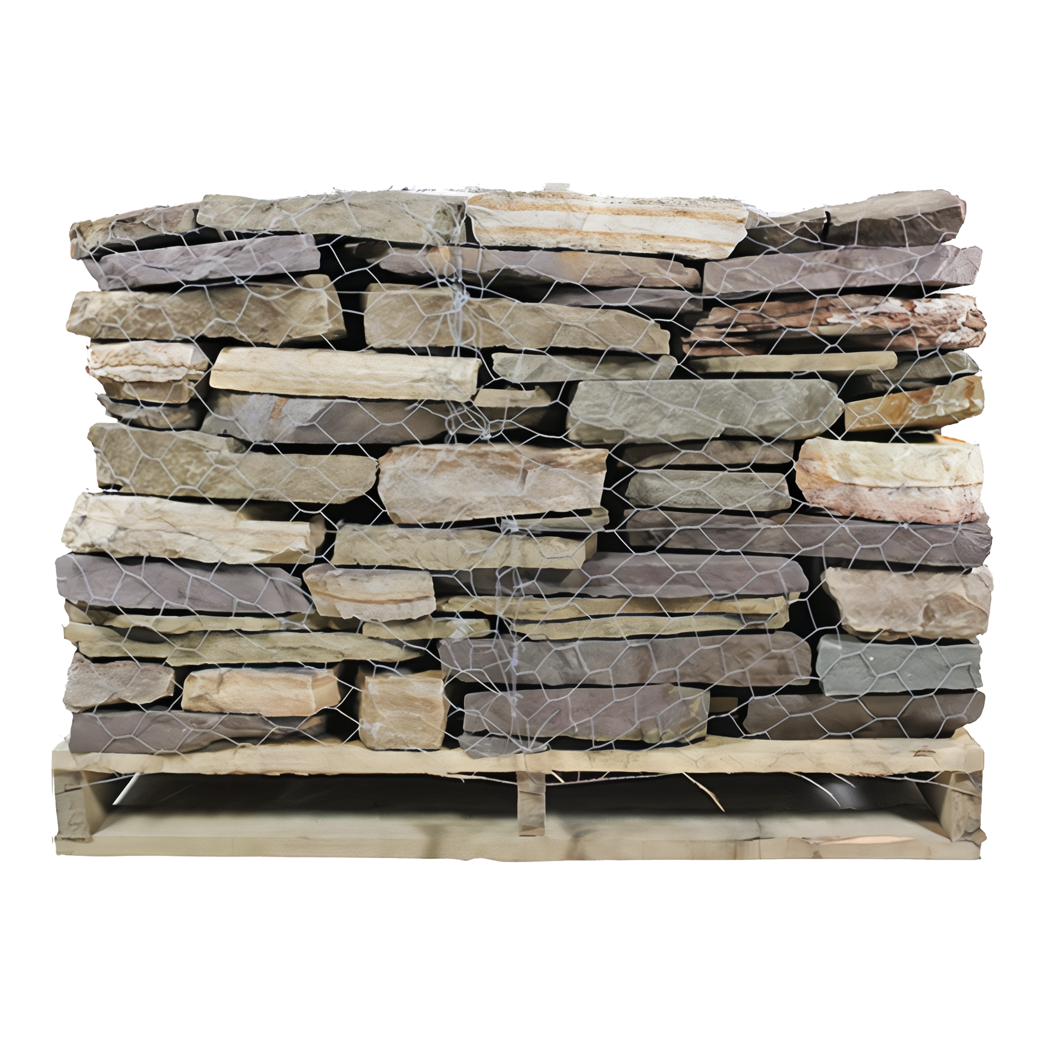 Pocono Blend Wall Stone - 2"-4"