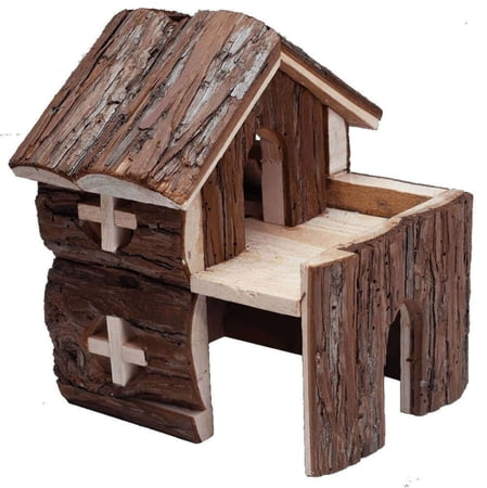 A E Cages Nibbles Log Cabin