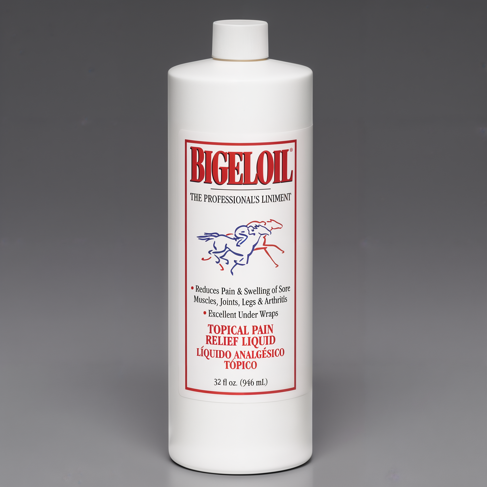 Bigeloil Sore Muscle & Joint Pain Relief Horse Liniment