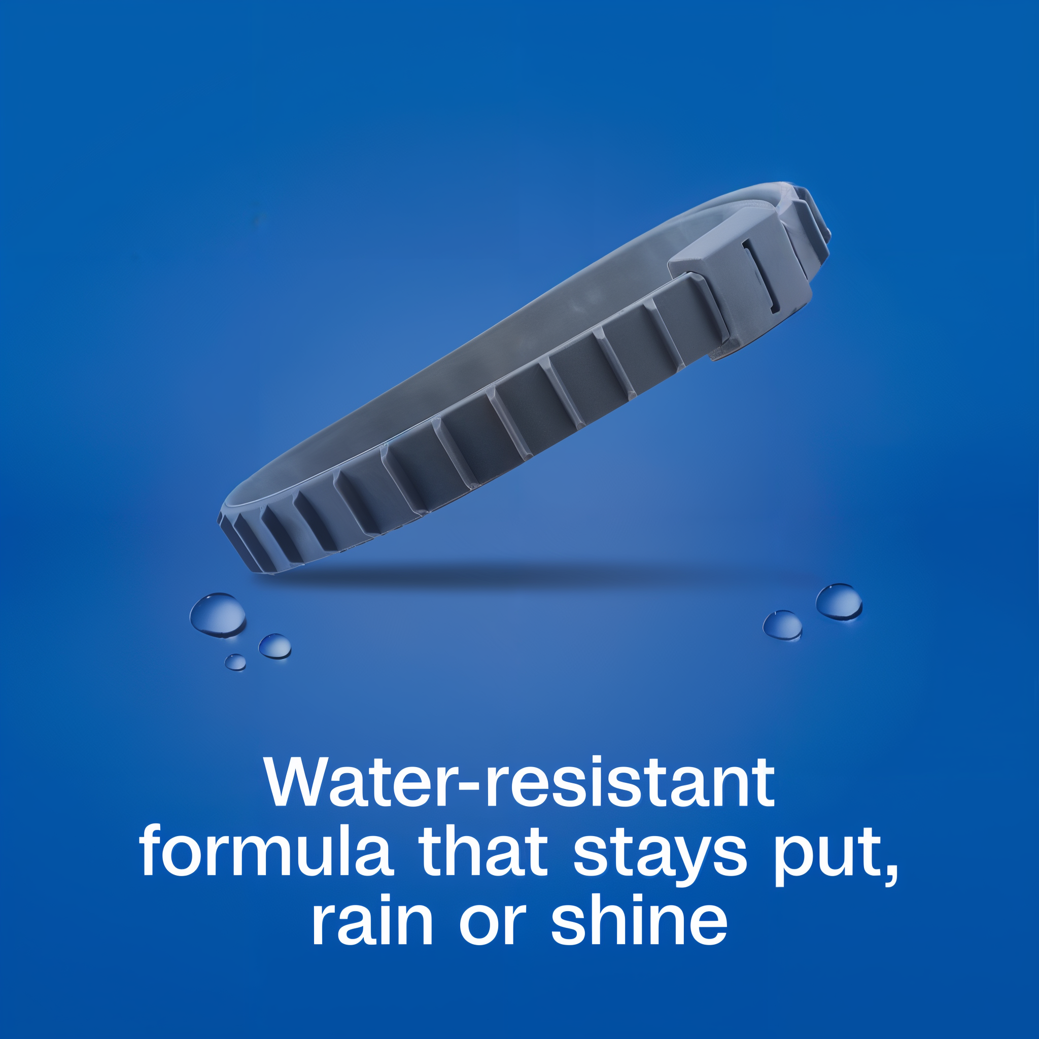 Water resistant formula that stays put rain or shine