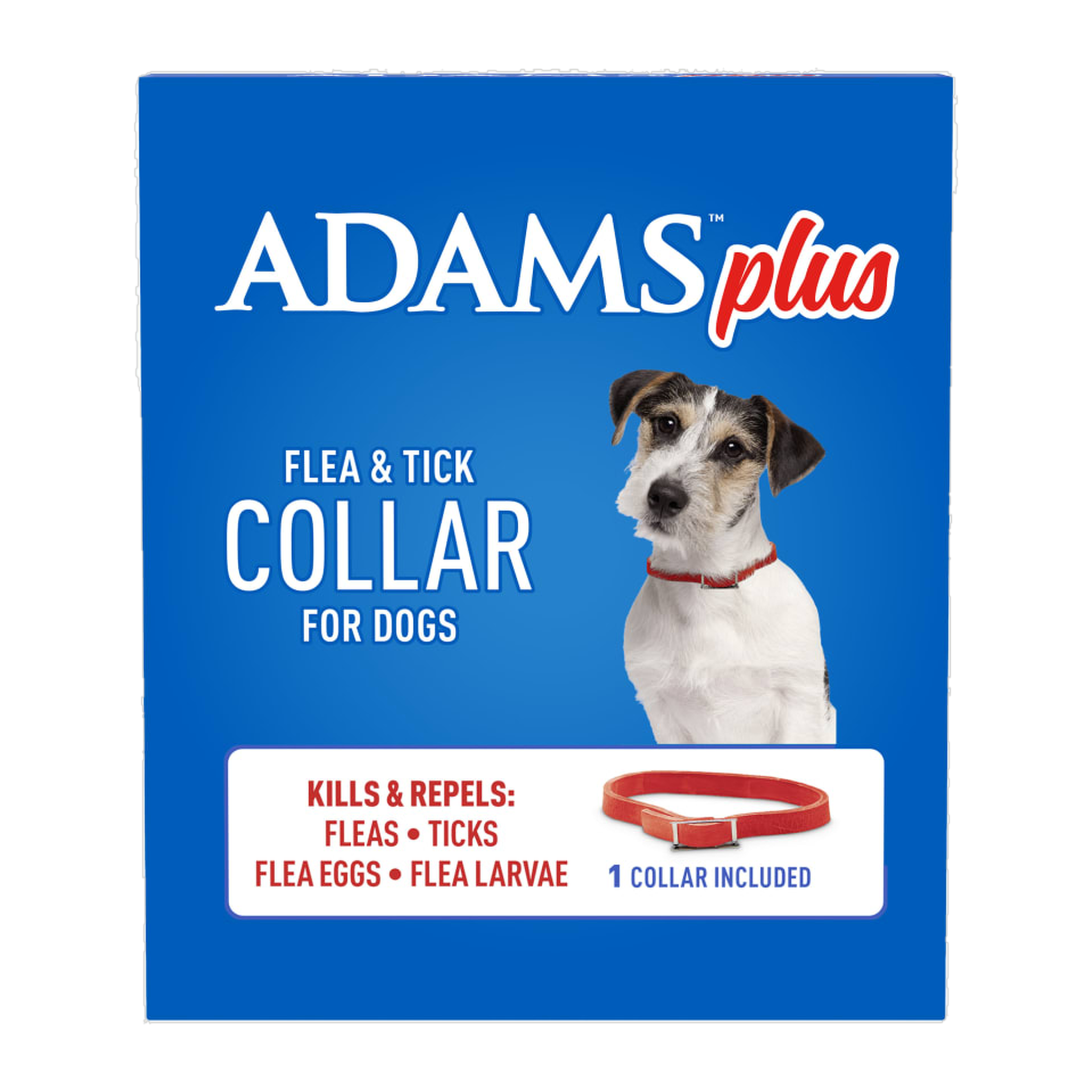 Adams Plus Flea & Tick Collar for Dogs Small box front