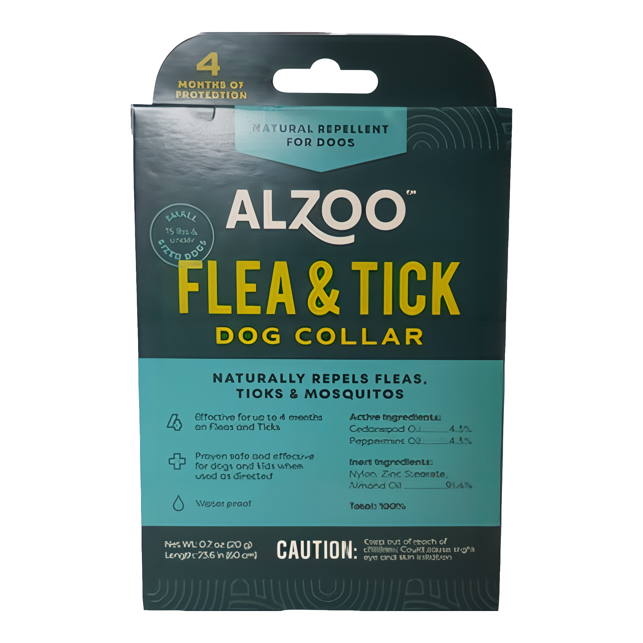 Alzoo Natural Repellent Collar for Puppies and Small Dogs