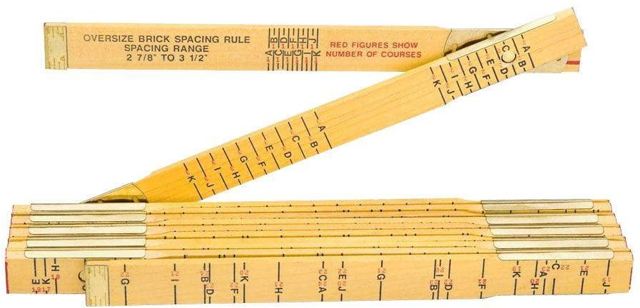 Lufkin Masonry Folding Ruler