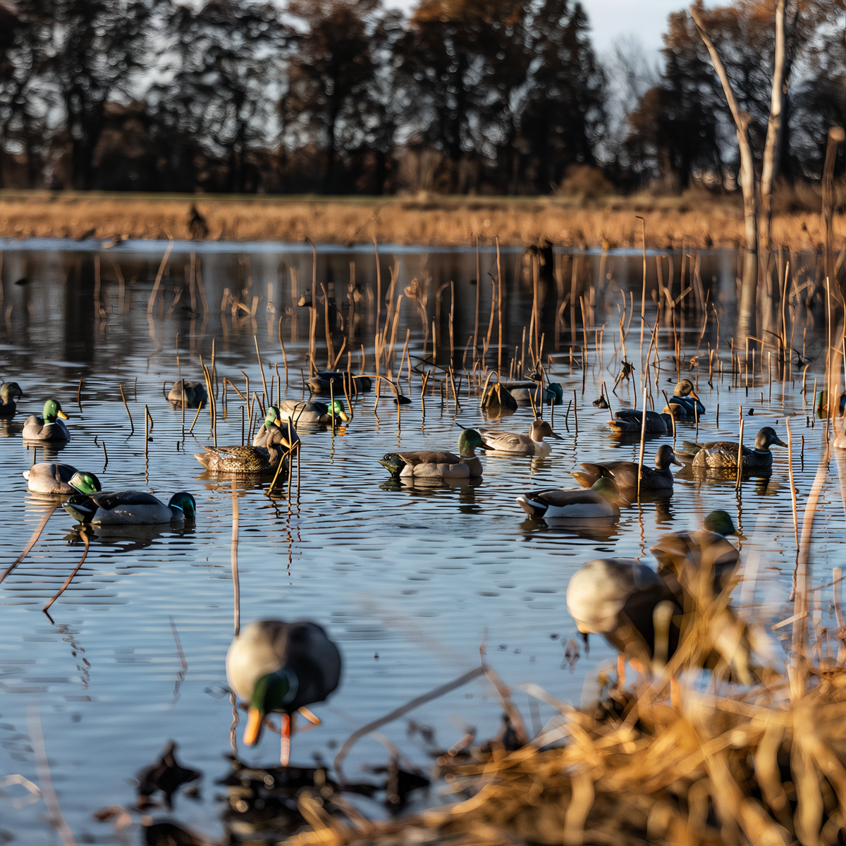 Avian-X Topflight Fusion Mallards 6-Pack -- lifestyle