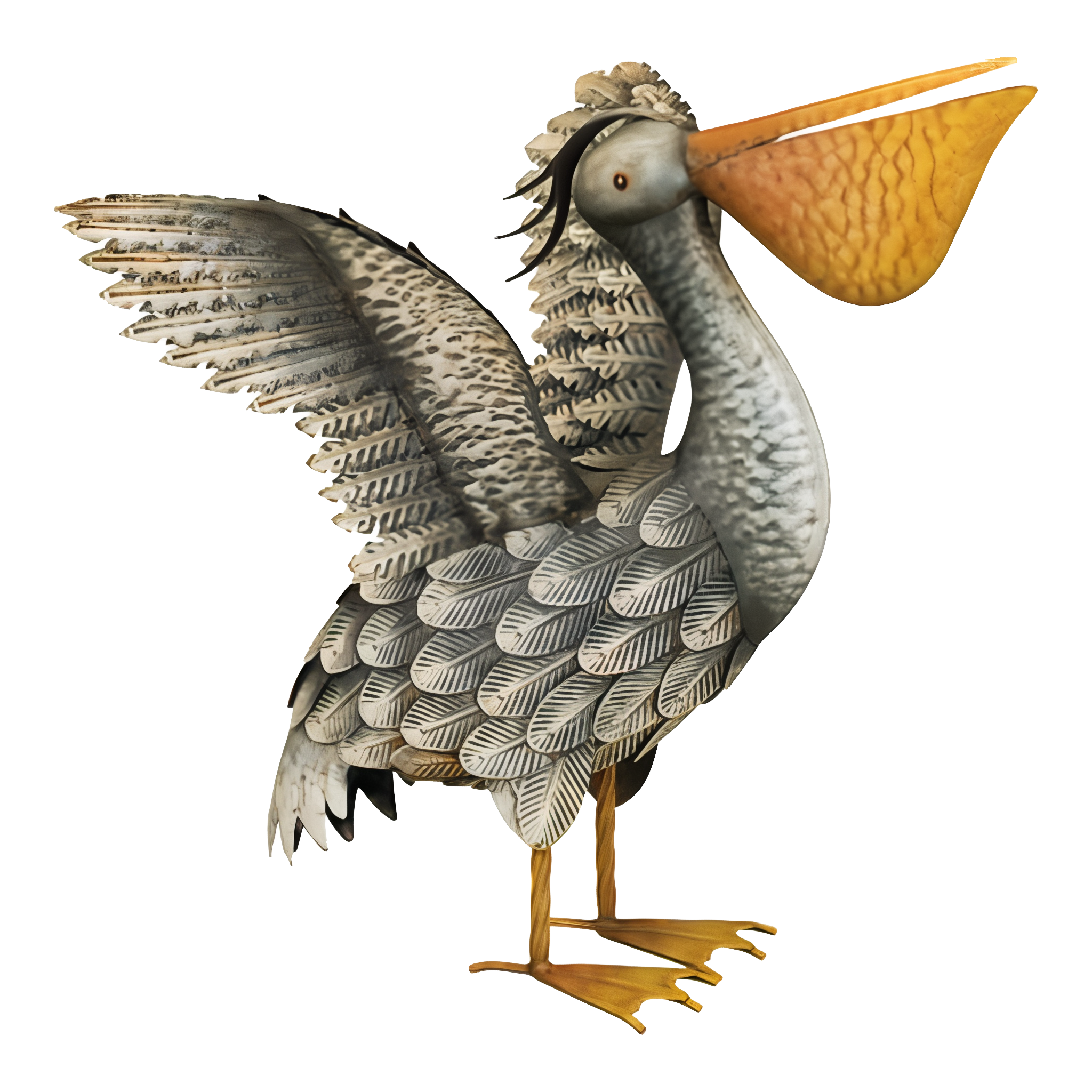 Pelican Decor - Wings Up