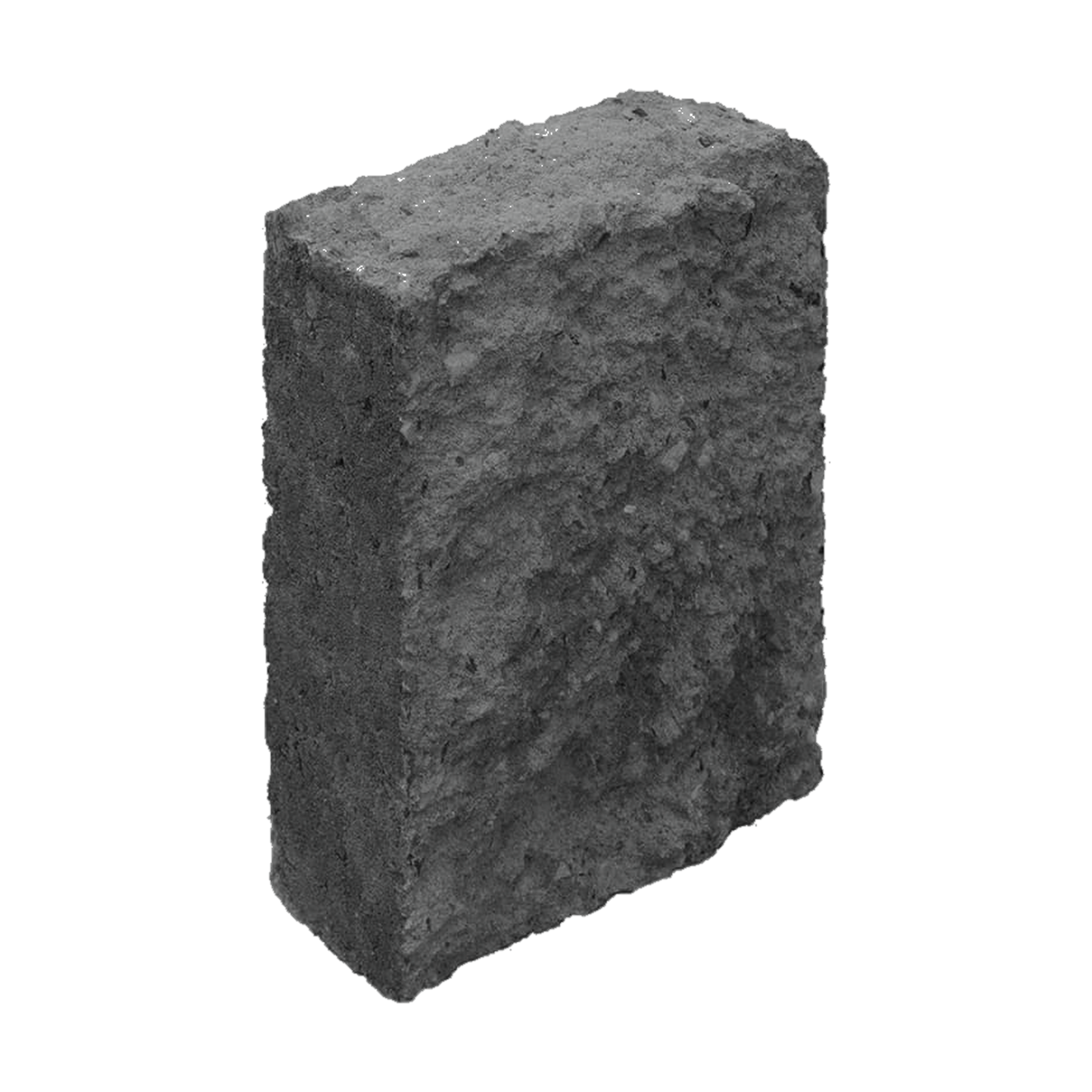 Belgard Edgestone Edger concrete edging block in Midnight charcoal, sold by the square foot #Midnight#Sq Ft