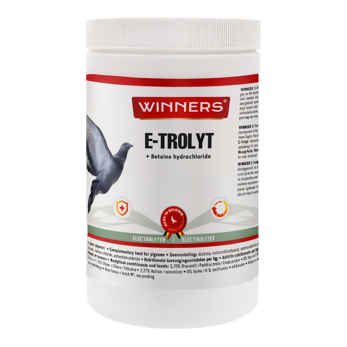 Belgian Winners E-Trolyt Pigeon Electrolytes with Betaine -- product image