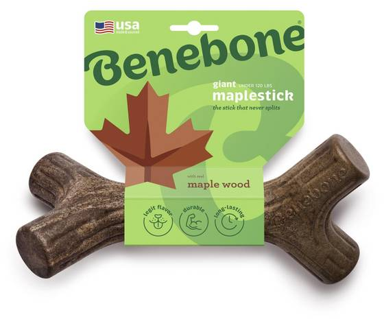 Benebone Maplestick Durable Dog Chew Toy