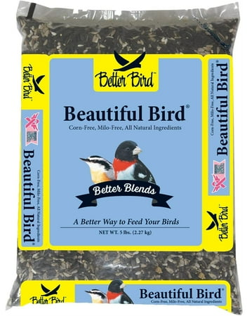 Better Bird Beautiful Bird Assorted Species Sunflower Seeds Wild Bird Food