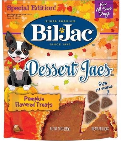 Bil-Jac Super Premium Dessert Jacs Pumpkin Flavored Dog Treats