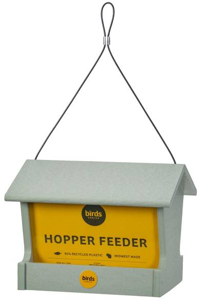 Birds Choice Recycled Plastic Medium Hopper Feeder