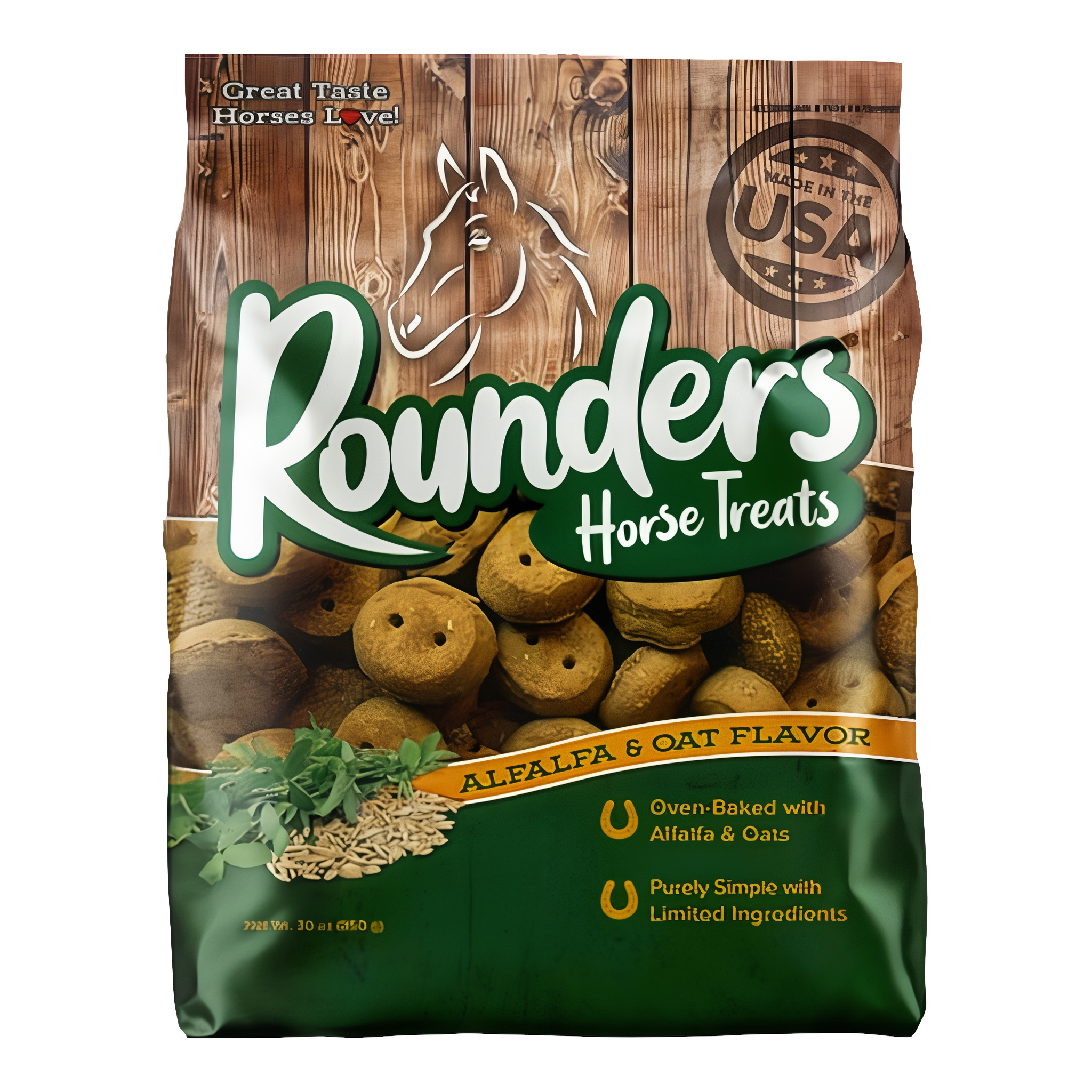 Blue Seal Rounders Alfalfa & Oats Horse Treats