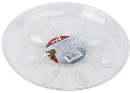 Bond Heavy Duty Clear Plastic Saucers
