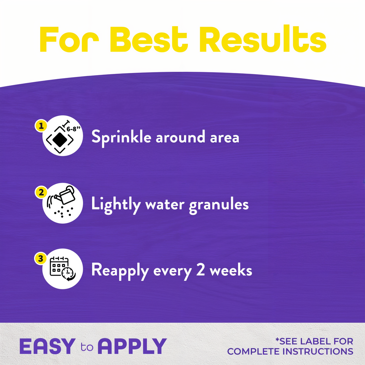 Bonide Repels-All Animal Repellent Granules 3 lb -- diagram