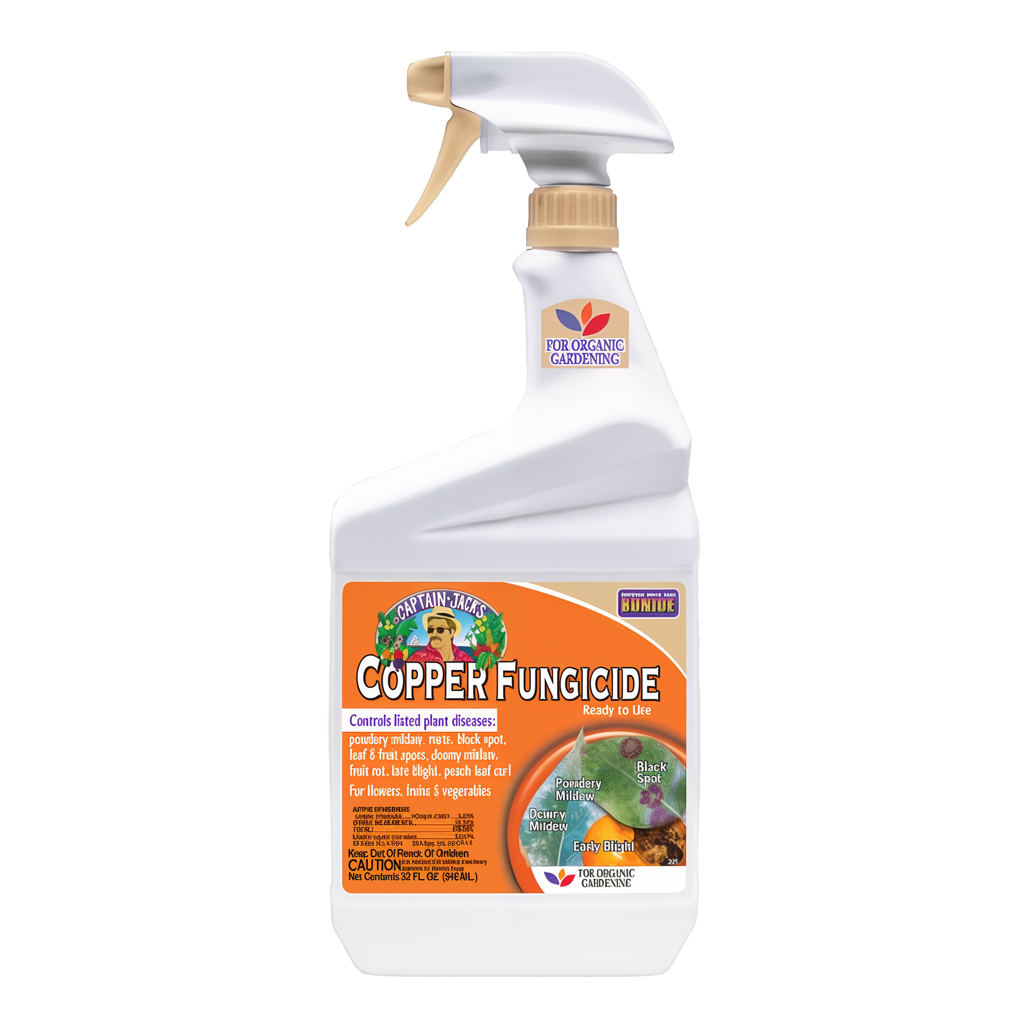 Bonide Captain Jack's Ready To Use Trigger Spray Copper Fungicide
