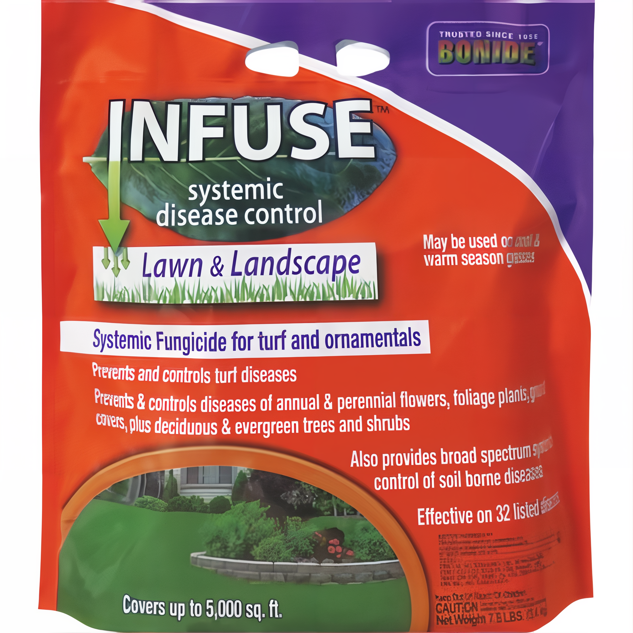 Bonide Infuse Lawn & Landscape Granular Systemic Disease Control & Fungicide