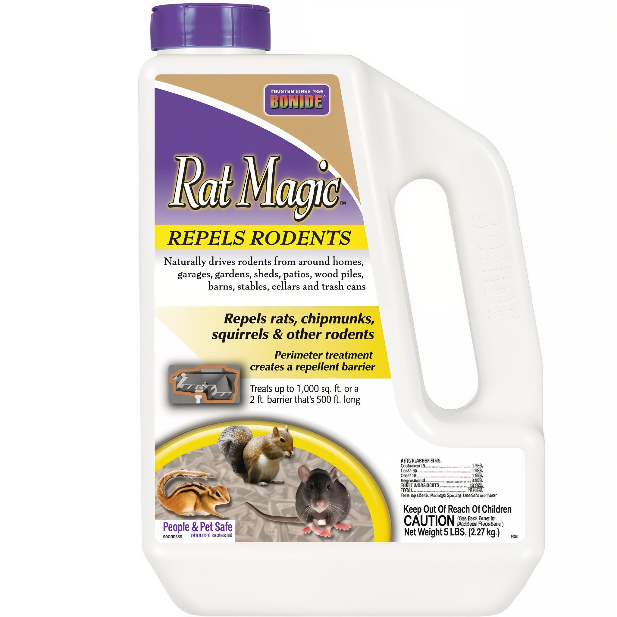 Bonide Rat Magic Rodent Repellent Granules