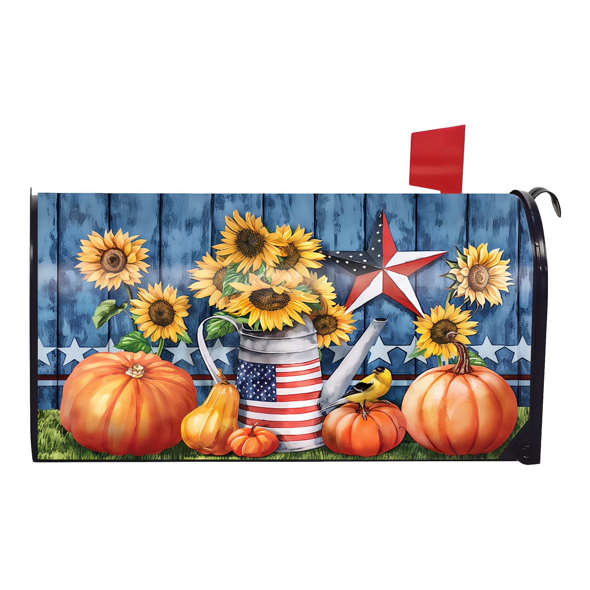 Briarwood Lane American Autumn Farmhouse Mailbox Cover