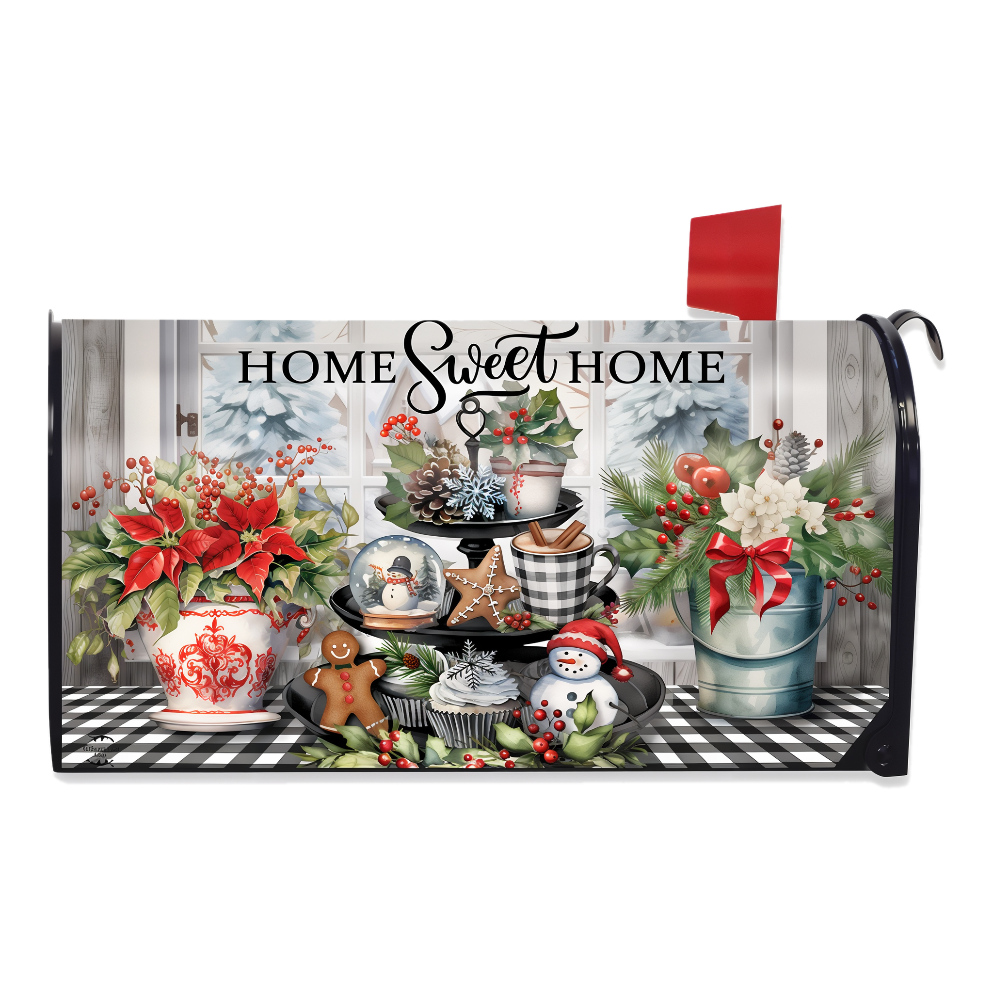 Briarwood Lane Winter Memories Mailbox Cover