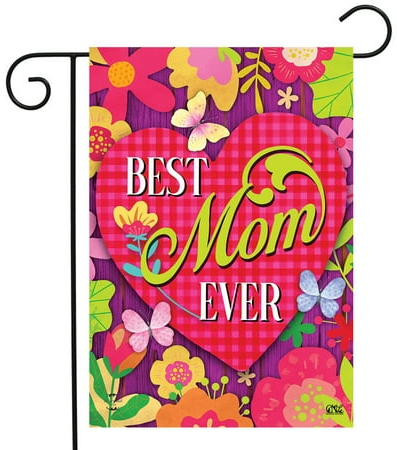 Briarwood Lane Best Mom Ever Mother's Day Garden Flag