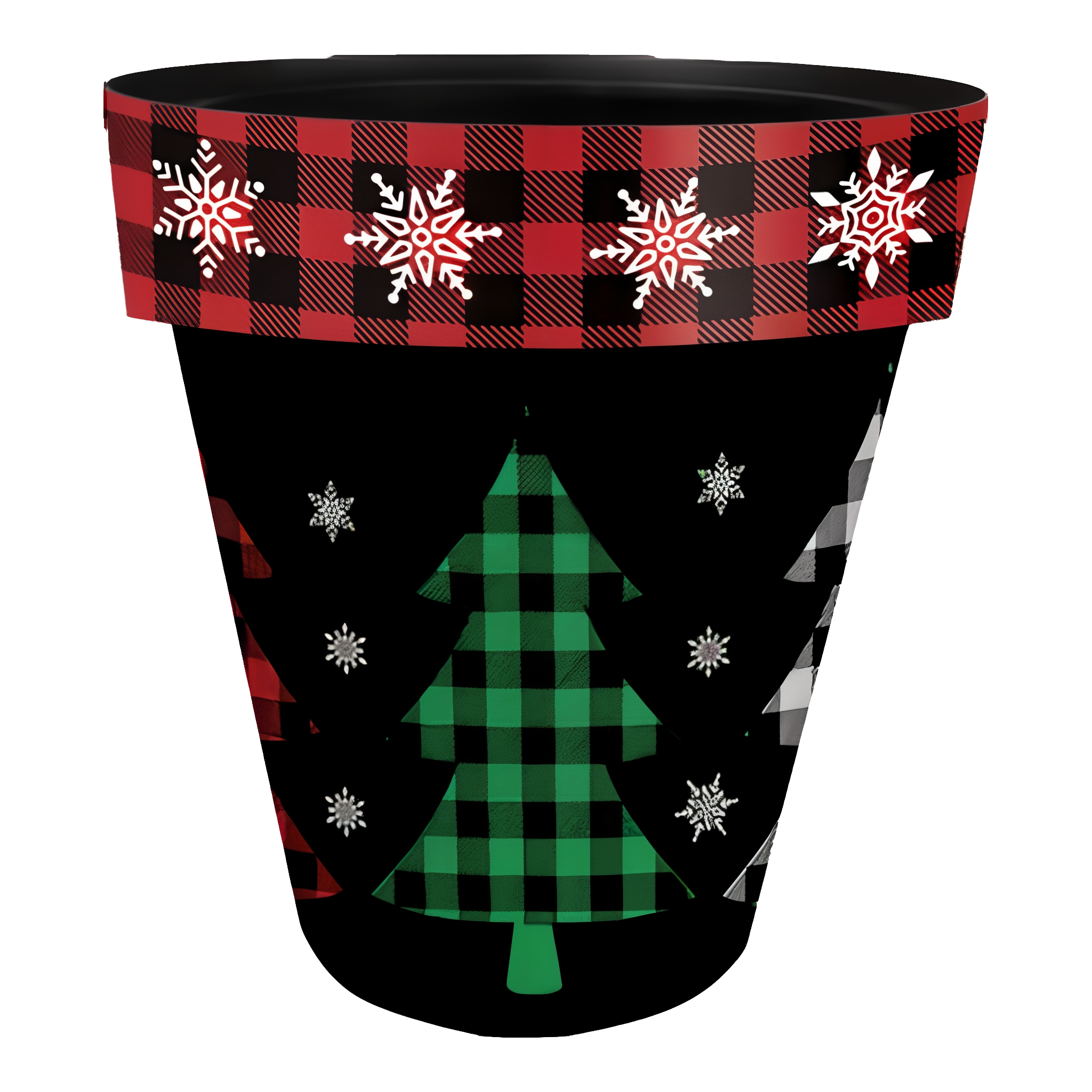 Briarwood Lane Checkered Trees Planter