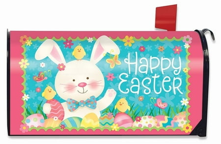 Briarwood Lane Easter Bunny and Chicks Primitive Mailbox Cover