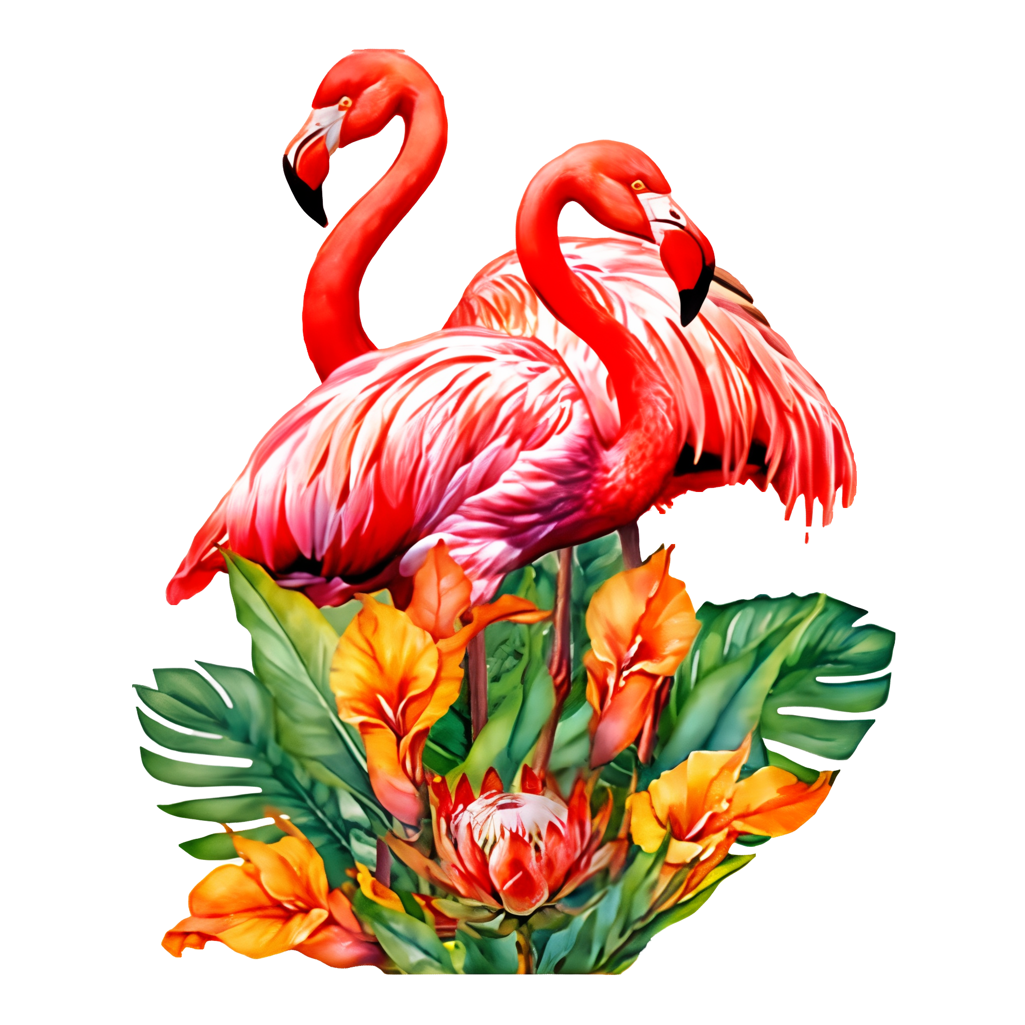 Briarwood Lane Flamingo Pair Metal Art