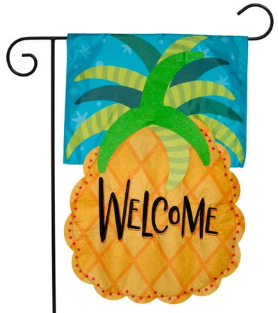 Briarwood Lane Pineapple Applique Garden Flag