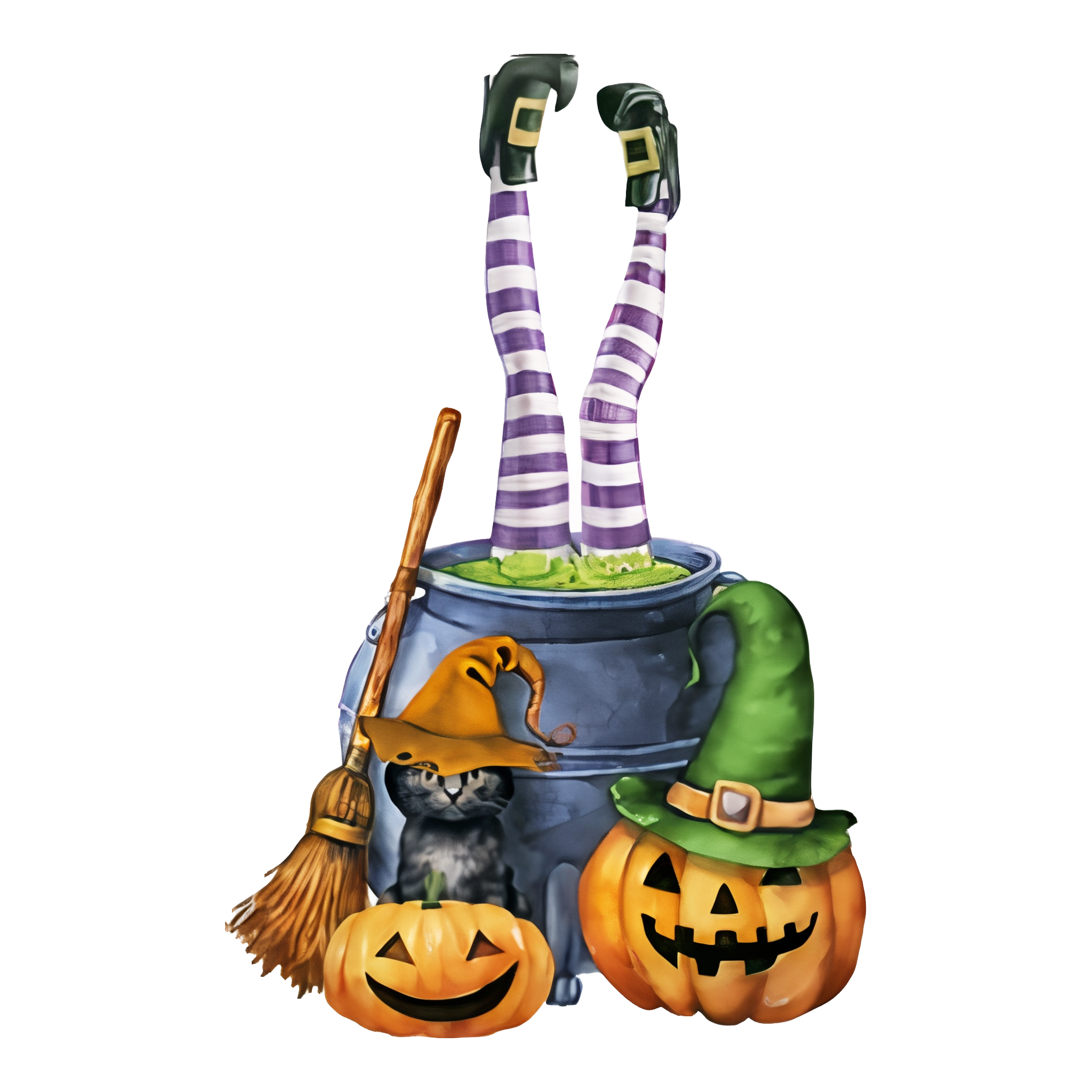 Briarwood Lane Witches Brew Metal Art