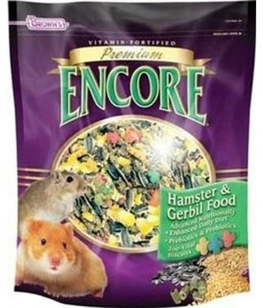 Brown's Encore Premium Hamster & Gerbil Food