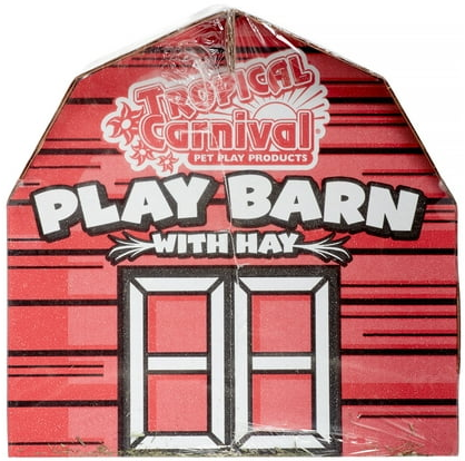 Brown's Tropical Carnival Play Barn with Hay for Small Animals