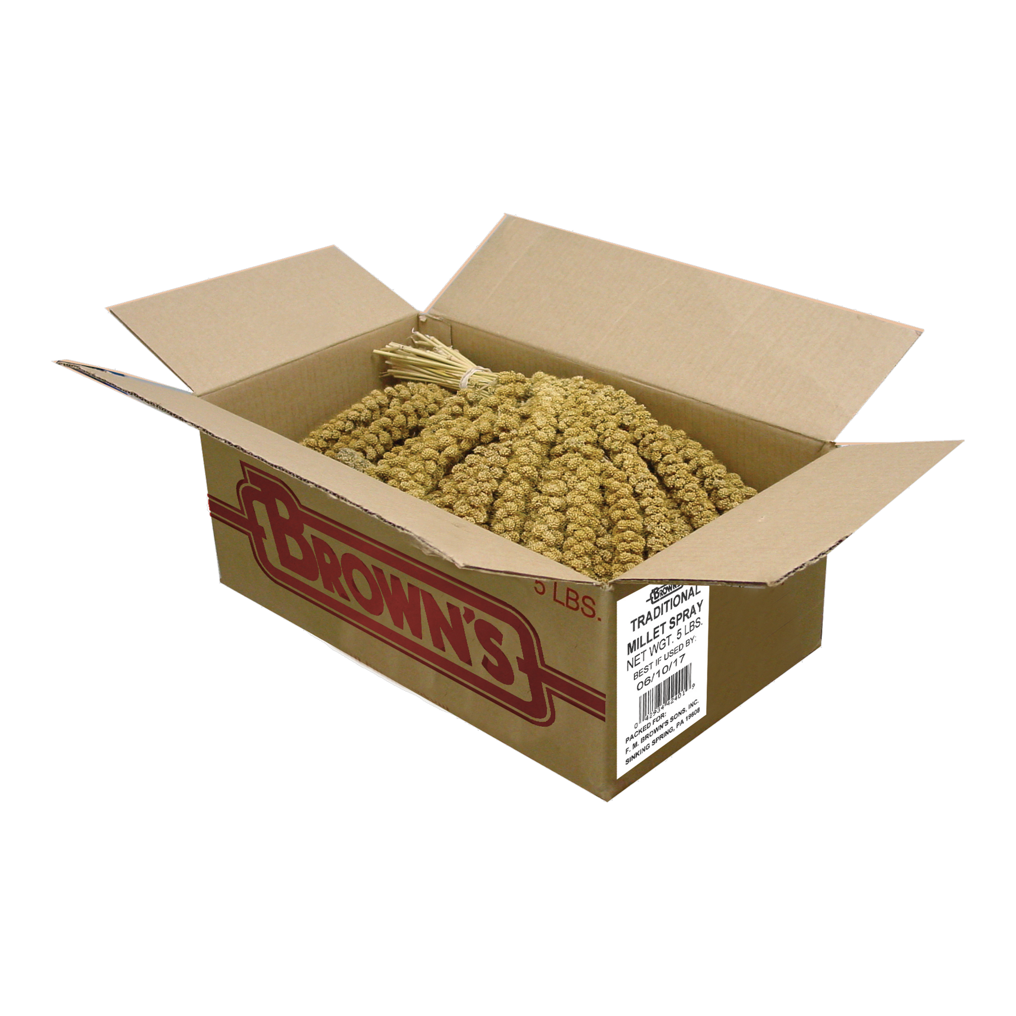 Golden Millet Spray, front of packaging
