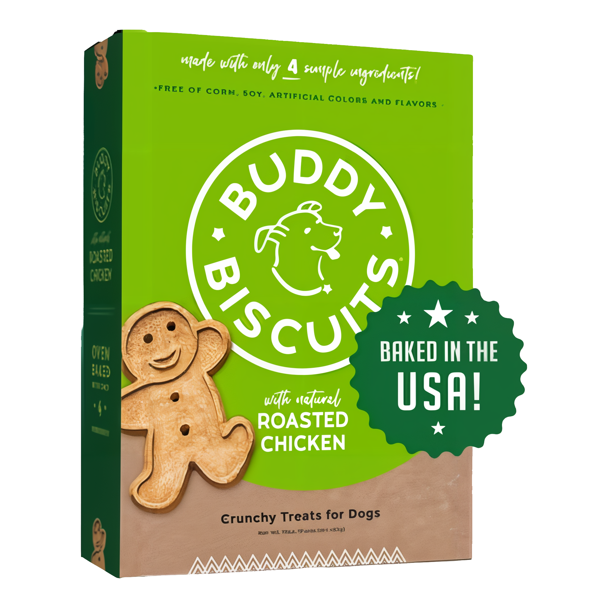 Cloud Star Buddy Biscuits Oven-Baked Roasted Chicken Dry Dog Treat