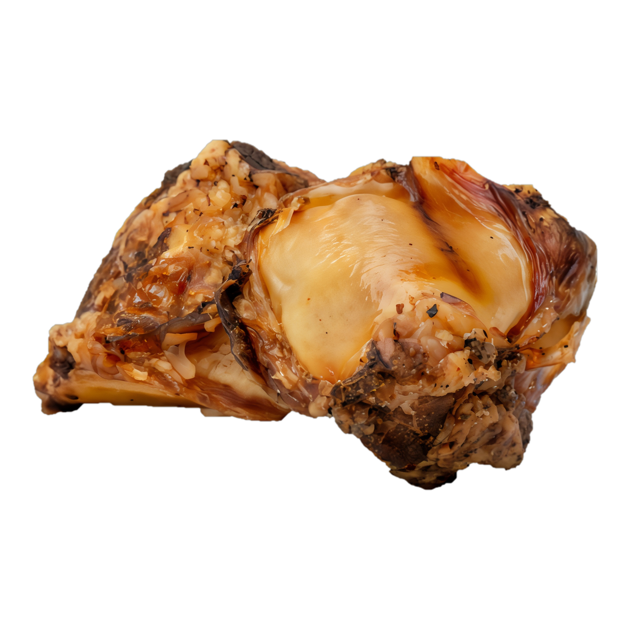 Butcher's Block Beef Knee Cap Bone hickory smoked beef patella (knee cap) dog chew