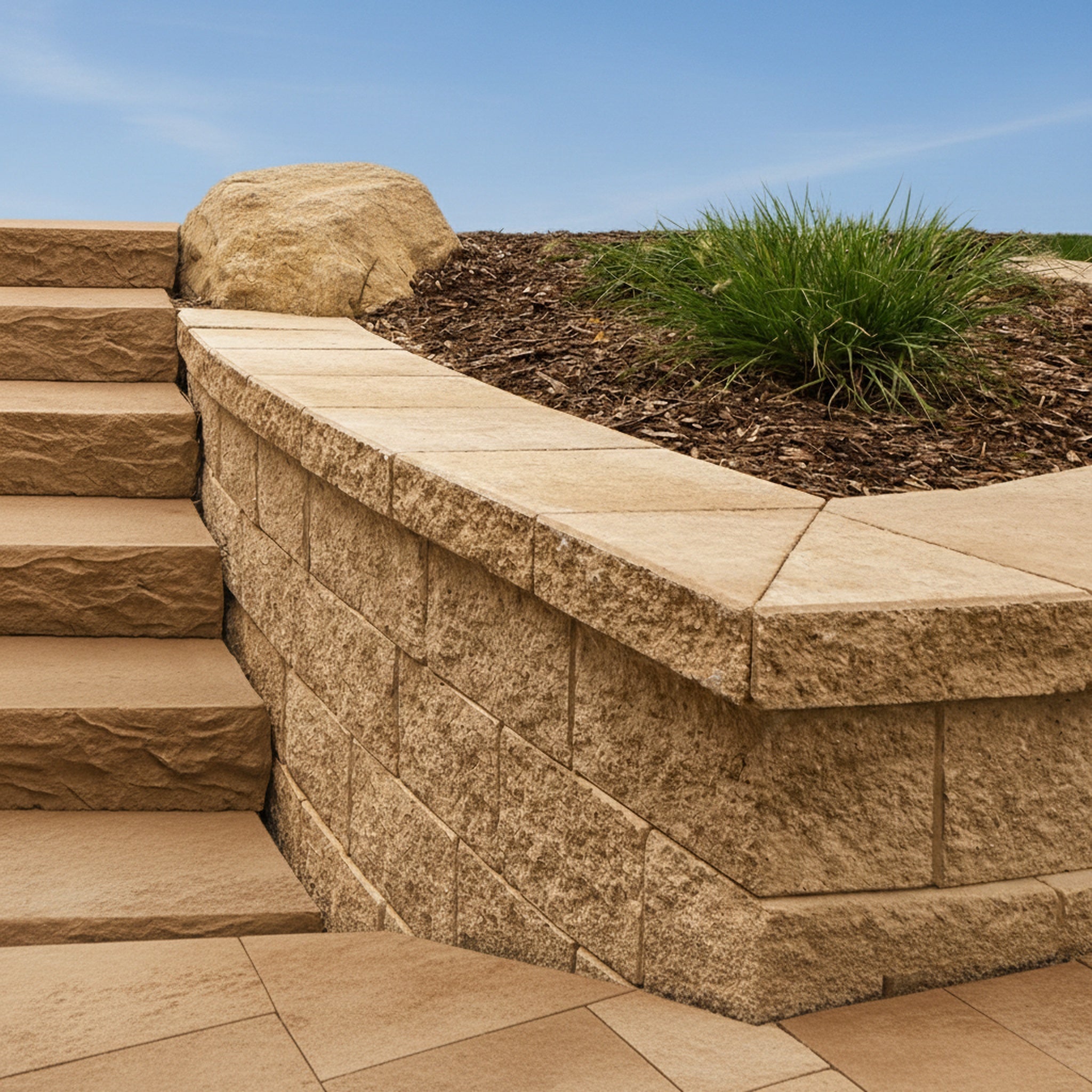 Cambridge Plus Caps 13" x 12" Split Face (C) - Hero #Sahara Chestnut#Sq Ft