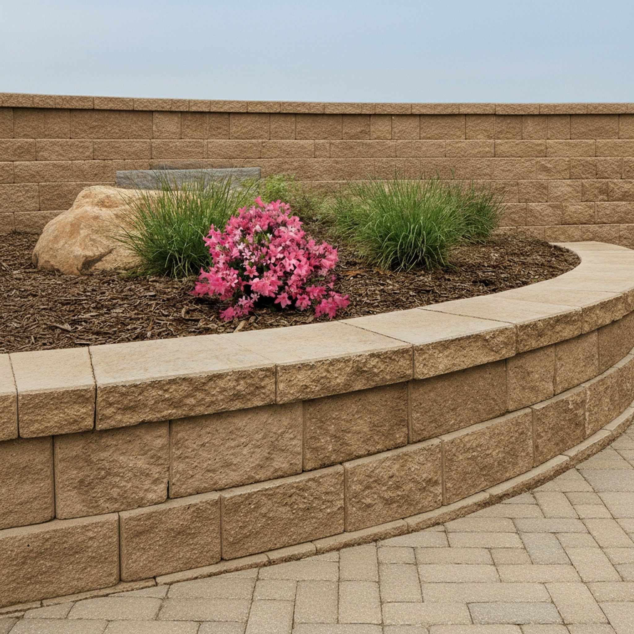 Cambridge Plus Single-Sided 13" x 18" Caps Split Face (C) - Hero #Sahara Chestnut#Sq Ft