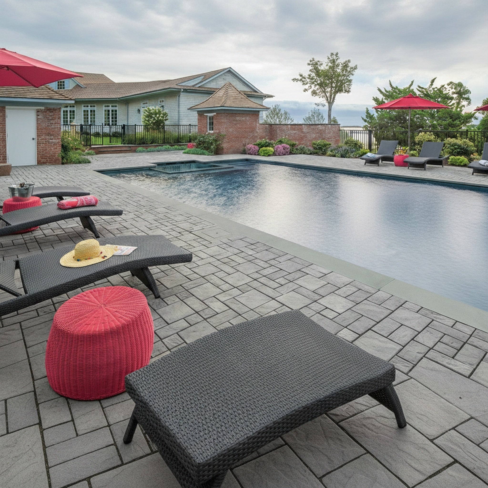 Crusader Ledgestone Permeable 3-Pc. Design Kit - Hero #Onyx Natural#Sq Ft