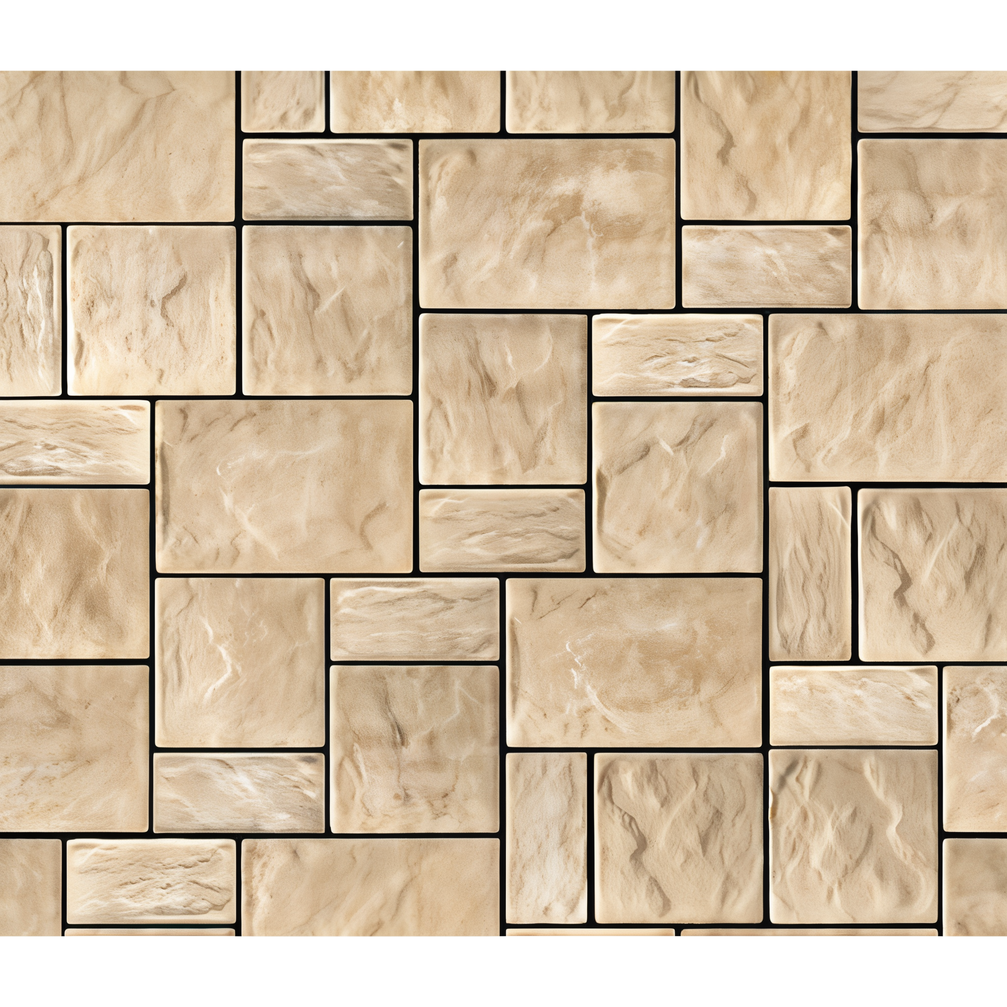 Crusader Ledgestone Permeable Smooth 3-Pc. Design Kit - Color Swatch