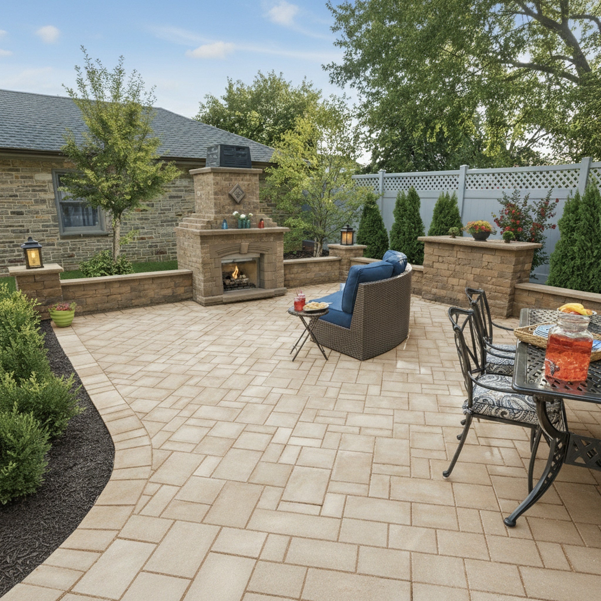 Crusader Ledgestone Permeable Smooth 3-Pc. Design Kit - Hero