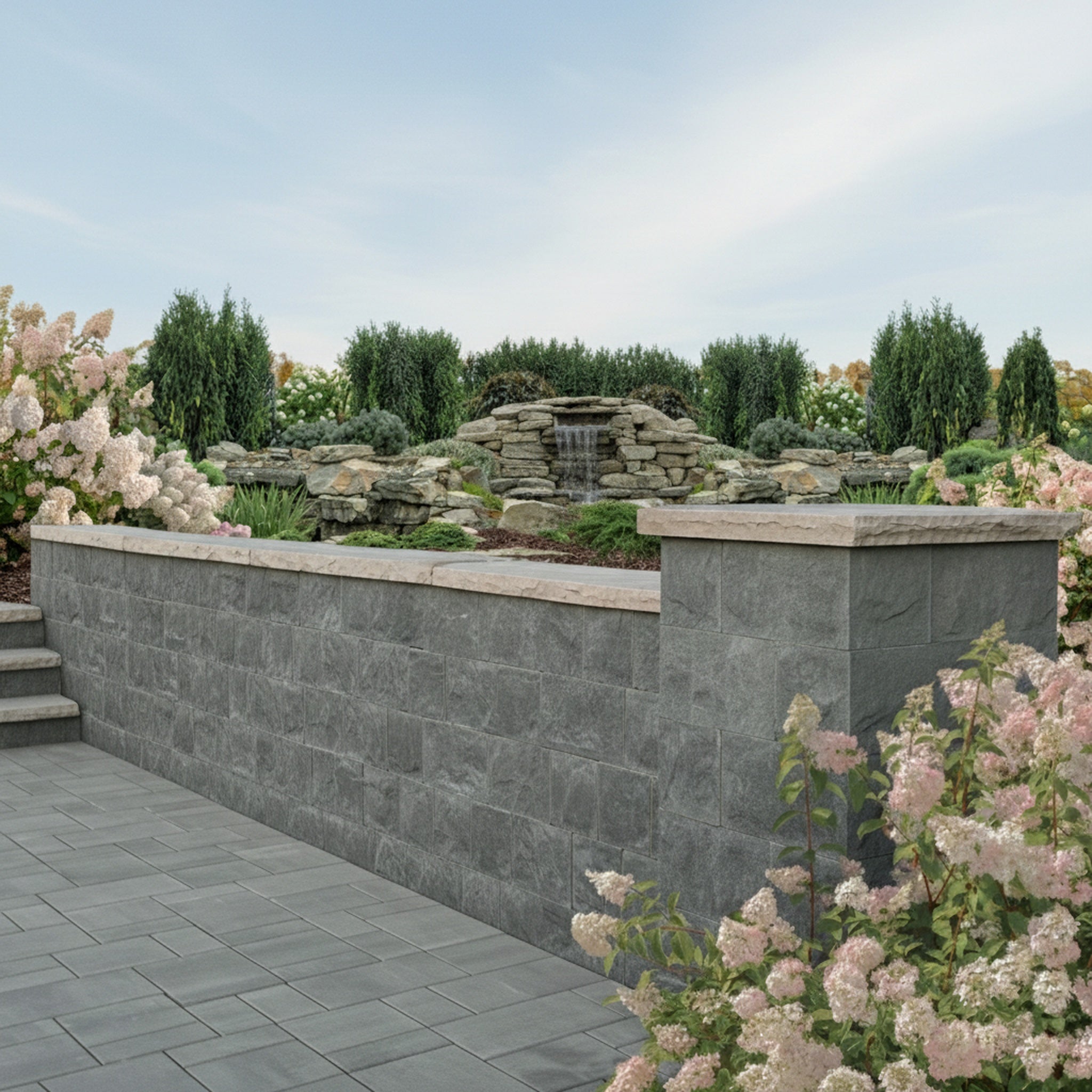 Omega Natural Stone 3.5" Wall - Lifestyle 3