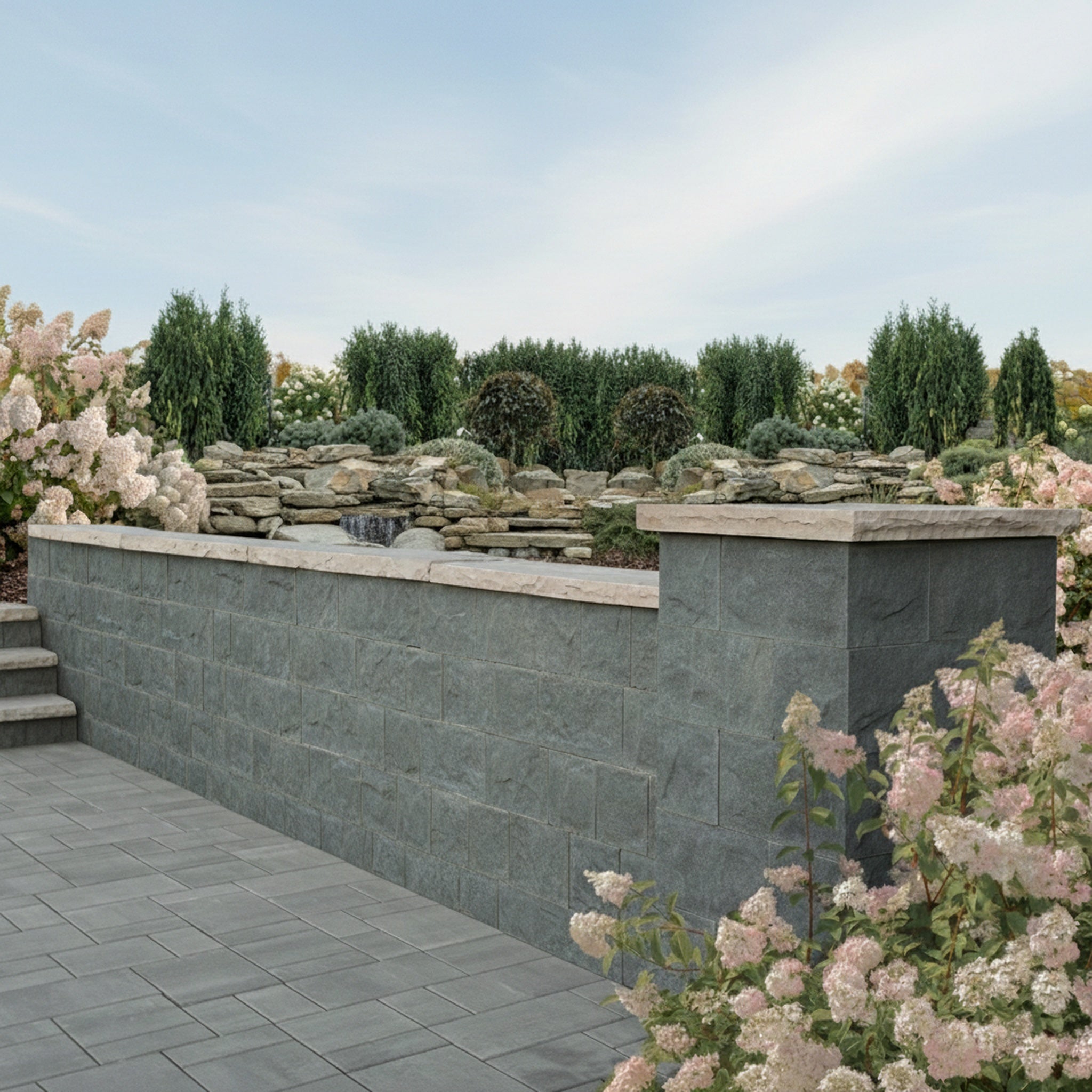Omega Natural Stone 3.5" Wall - Lifestyle 3