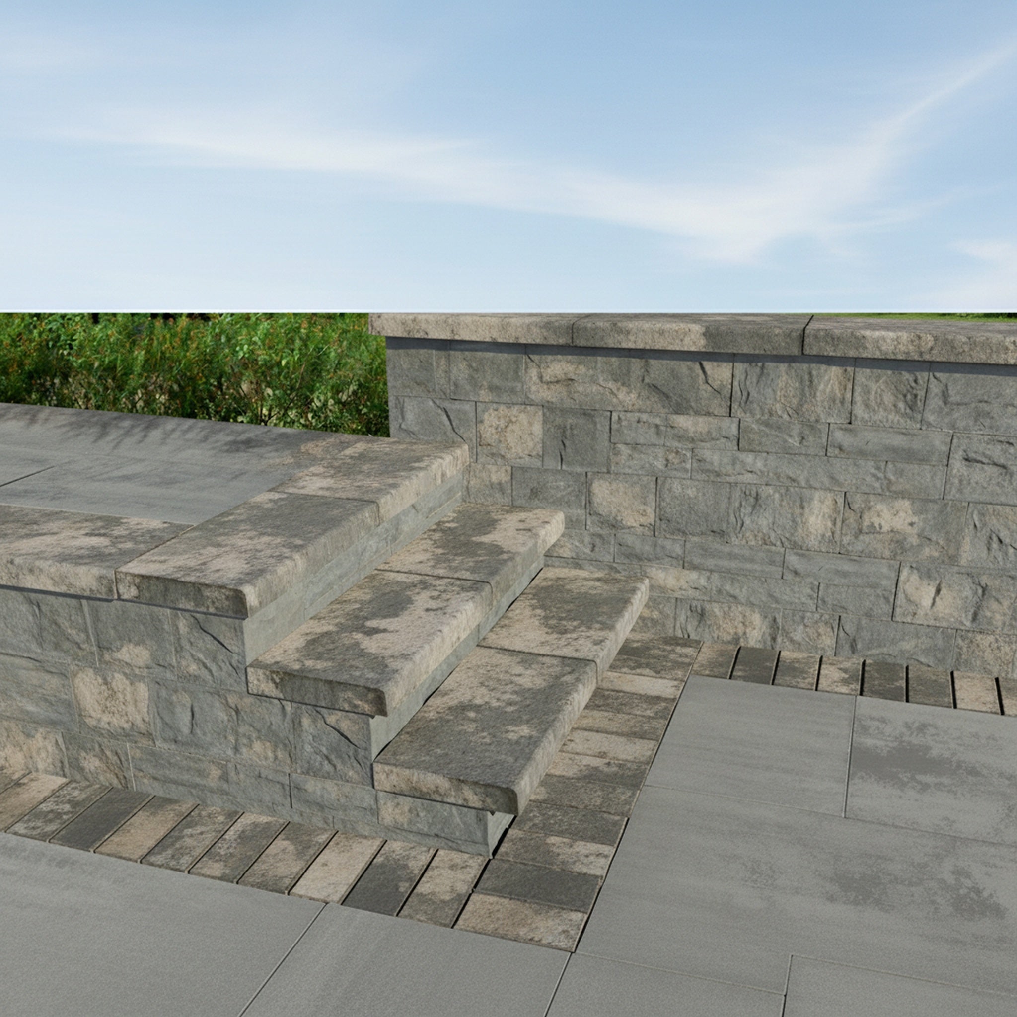 Omega Natural Stone 3.5" Wall - Hero