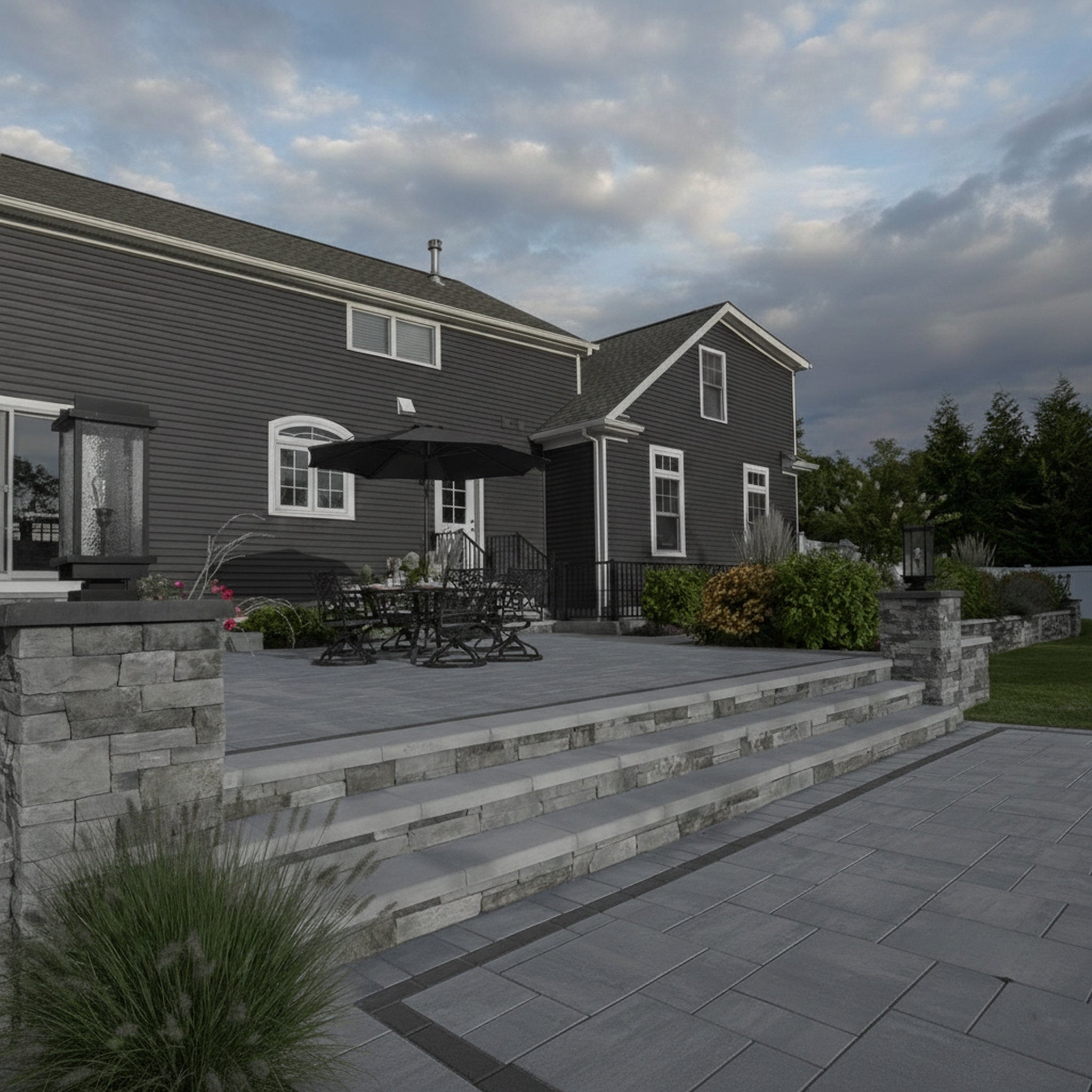 Sherwood Ledgestone 4 1/2" x 9" Smooth - Lifestyle 2