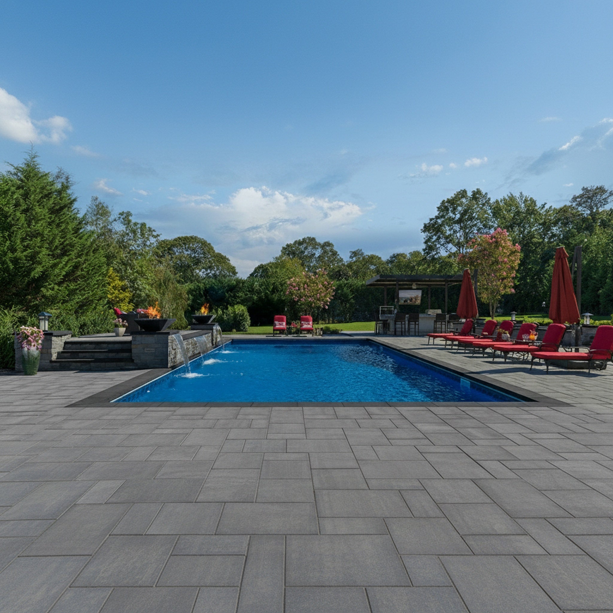Sherwood Ledgestone XL 3-Pc. Design Kit Smooth - Lifestyle 2 #Onyx Natural#Sq Ft