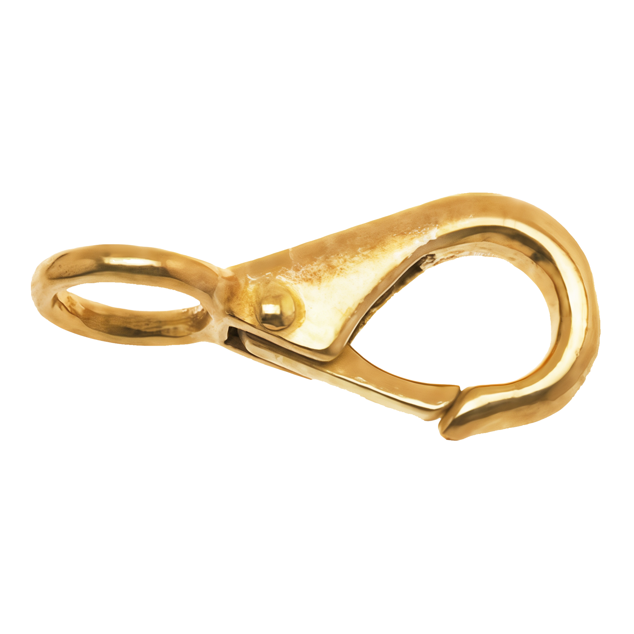 Campbell Polished Bronze Quick Snap, 3/8 inch, 60 lb capacity.
